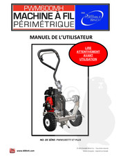 Portable Winch PWM600MH Manuel De L'utilisateur