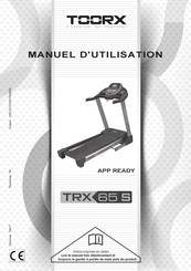 toorx TRX 65 S Manuel D'utilisation