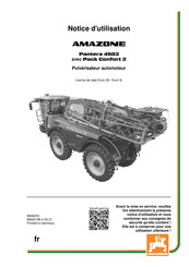 Amazone Pantera 4503 Notice D'utilisation