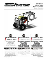 Coleman Powermate PW0872400 Manuel De L'opérateur