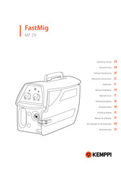 Kemppi FastMig MF 29 Manuel D'utilisation