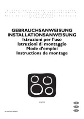 Electrolux GK58TCIO Mode D'emploi / Instructions De Montage