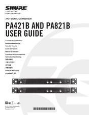 Shure PA421B Guide De L'utilisateur