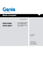 Terex Genie GTH-2506 Mode D'emploi