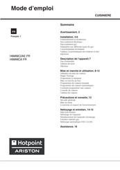 Hotpoint Ariston H6MMCA FR Mode D'emploi