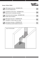 Hauff-Technik HSI 150-K2/240 Instructions De Montage