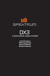 Spektrum DX3 Manuel D'utilisation