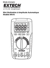 Extech Instruments MN16 Mode D'emploi