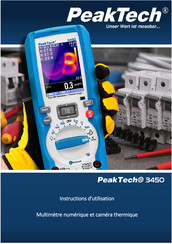 PeakTech 3450 Instructions D'utilisation