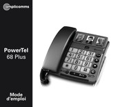 Amplicomms PowerTel 68 Plus Mode D'emploi