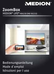Medion ZoomBox LIFE P89230 Mode D'emploi