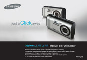 Samsung Digimax A403 Manuel De L'utilisateur