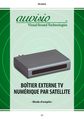 auvisio PX-8553 Mode D'emploi