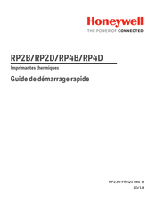 Honeywell RP2D Guide De Démarrage Rapide