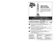 Dirt Devil UD20120 Guide D'utilisation