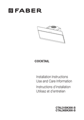 Faber COCKTAIL CTAL36BK300-B Instructions D'installation