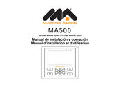Marine Audio MA500 Manuel D'installation Et D'utilisation