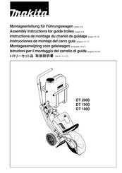 Makita DT 1900 Instructions De Montage