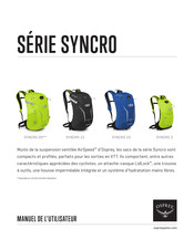 Osprey SYNCRO 20 Série Manuel De L'utilisateur