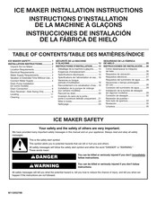 Whirlpool WUI75X15HB Instructions D'installation