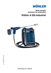 Wohler A 550 Mode D'emploi