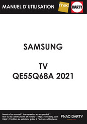 Samsung QE55Q68A Manuel D'utilisation