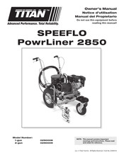 Titan SPEEFLO PowrLiner 2850 Notice D'utilisation