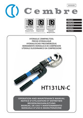 Cembre HT131LN-C Notice D'utilisation Et Entretien