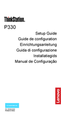 Lenovo ThinkStation P330 Guide De Configuration