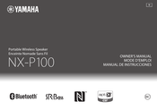 Yamaha NX-P100 Mode D'emploi