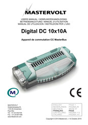 Mastervolt Digital DC 10x10A Manuel D'utilisation