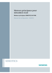 Siemens SIMOTICS M-1PH8 1PH818 Manuel De Configuration