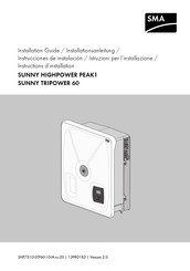 SMA SUNNY HIGHPOWER PEAK1 Instructions D'installation