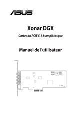 Asus Xonar DGX Manuel De L'utilisateur