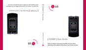 LG TU500F Guide De L'utilisateur