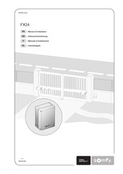 Somfy FX24 Manuel D'installation