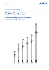 Doka Eurex top Instructions De Montage Et D'utilisation