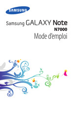 Samsung Galaxy Note n7000 Mode D'emploi