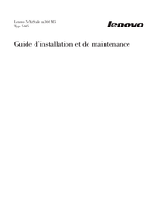 Lenovo NeXtScale nx360 M5 Guide D'installation Et De Maintenance