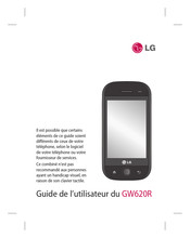 LG GW620R Guide De L'utilisateur