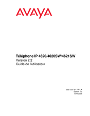 Avaya 4620 Guide De L'utilisateur