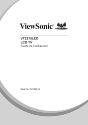 ViewSonic VT2215LED Guide De L'utilisateur