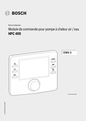 Bosch HPC 400 Notice D'utilisation