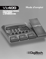 Harman DigiTech VX400 Mode D'emploi