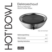 stockli Hot'Bowl Mode D'emploi