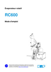 KNF RC600 Mode D'emploi