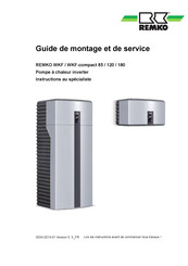 REMKO WKF-compact 180 Guide De Montage Et De Service
