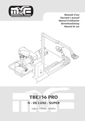 Mondolfo Ferro TBE 156 PRO DELUXE Manuel D'utilisation