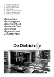 De Dietrich DME1129B Guide D'utilisation
