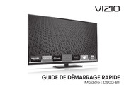 Vizio D500i-B1 Guide De Démarrage Rapide